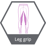 Seat leg grip