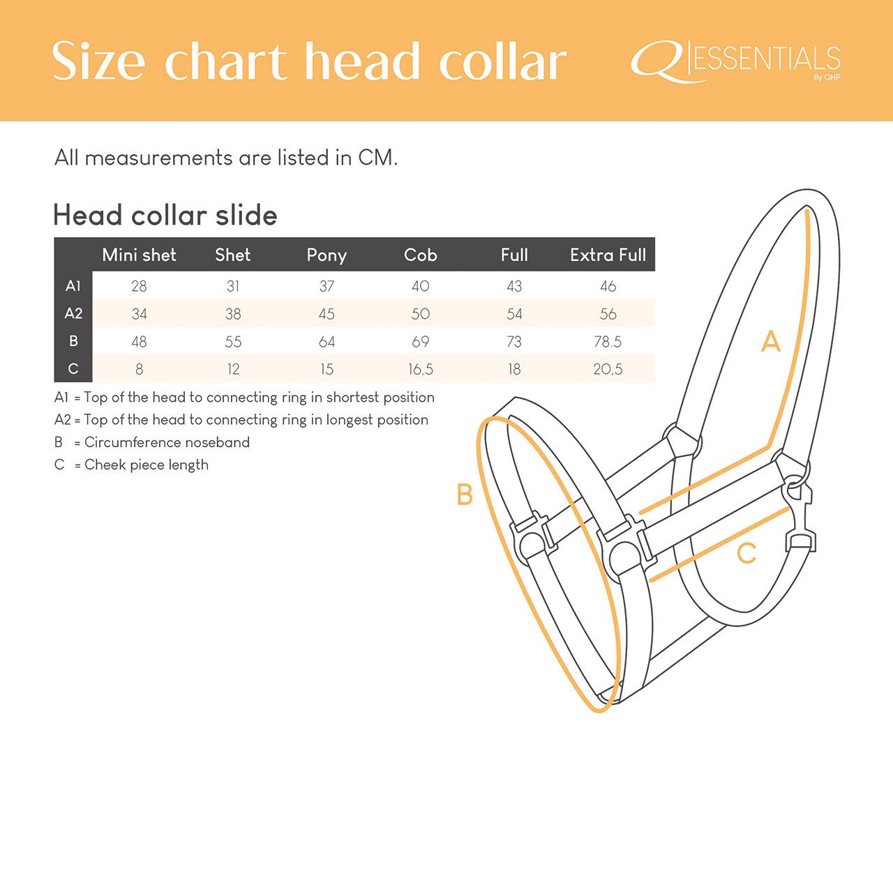 Head collar slide