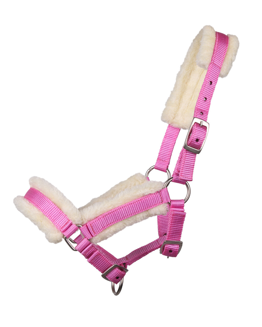 Head collar foal with fur