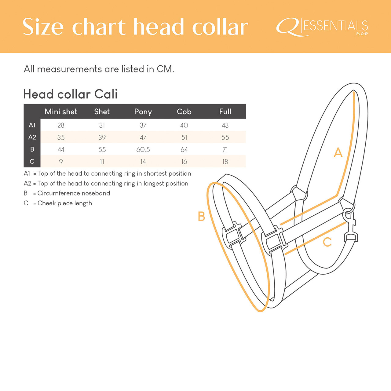 Head collar Cali