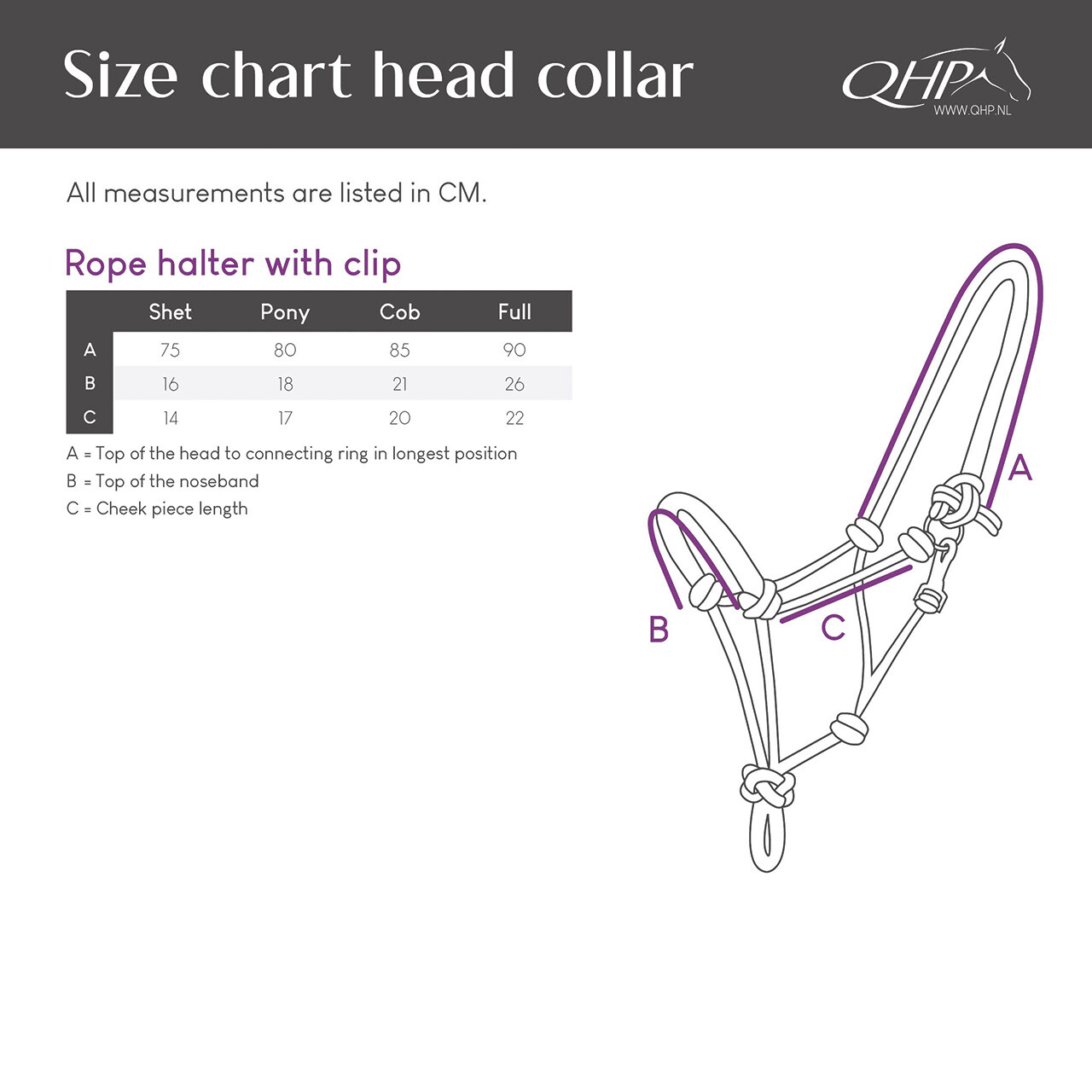 Rope halter with clip