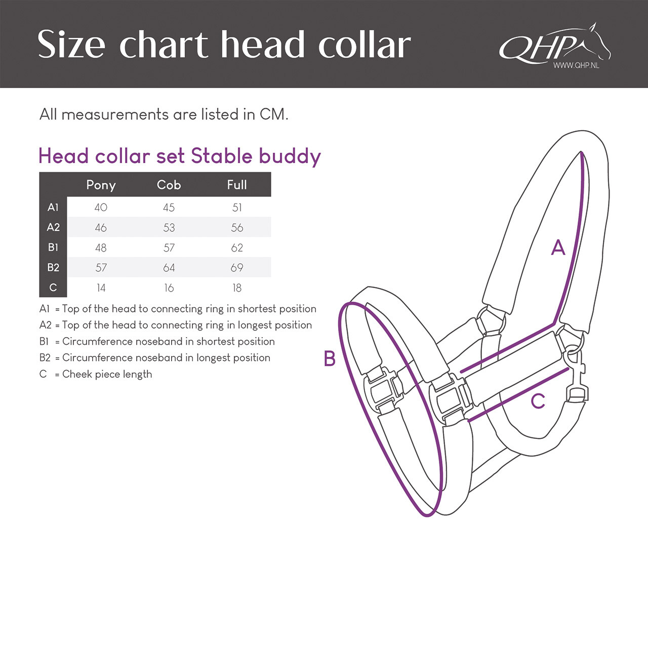 Head collar set Stable buddy