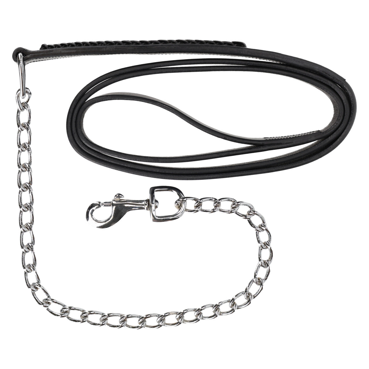 Lead rope with chain leather Jayze