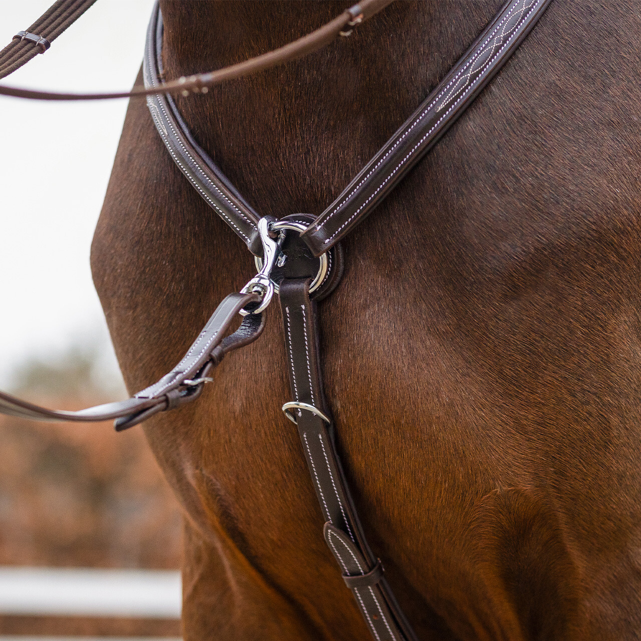 Breastplate luxury stitching