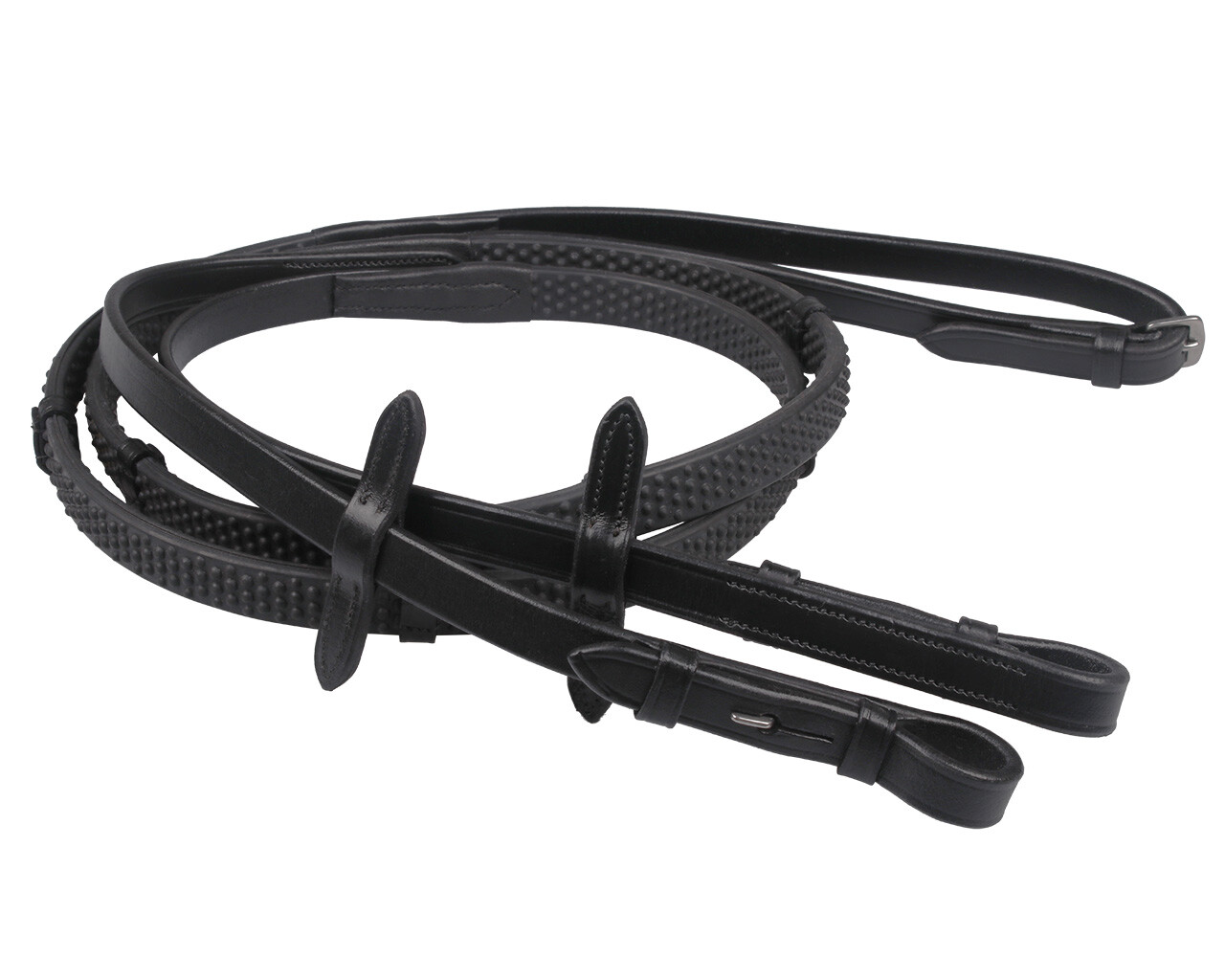Rein rubber soft with stops
