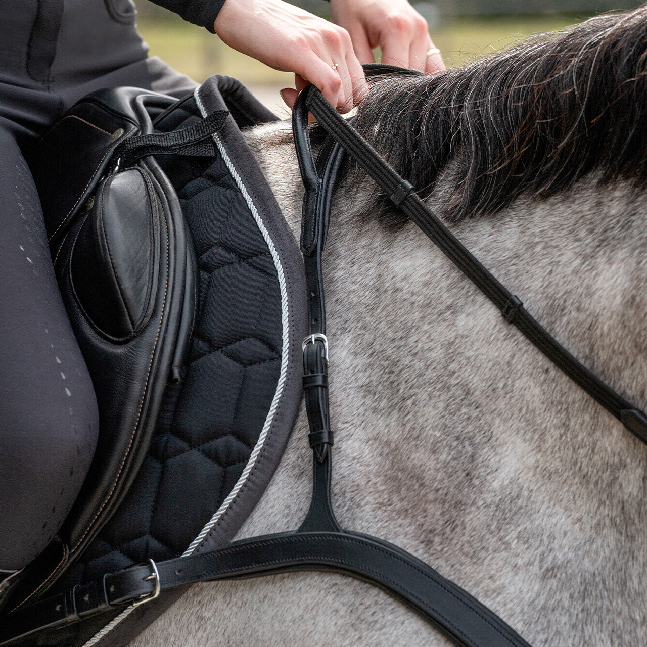 Breastplate with handle