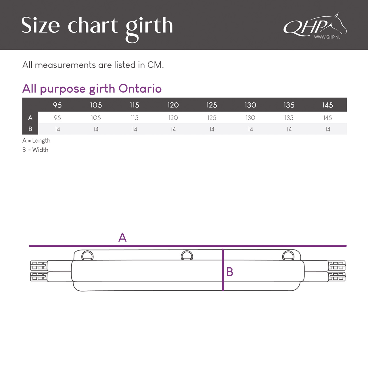 All purpose girth Ontario