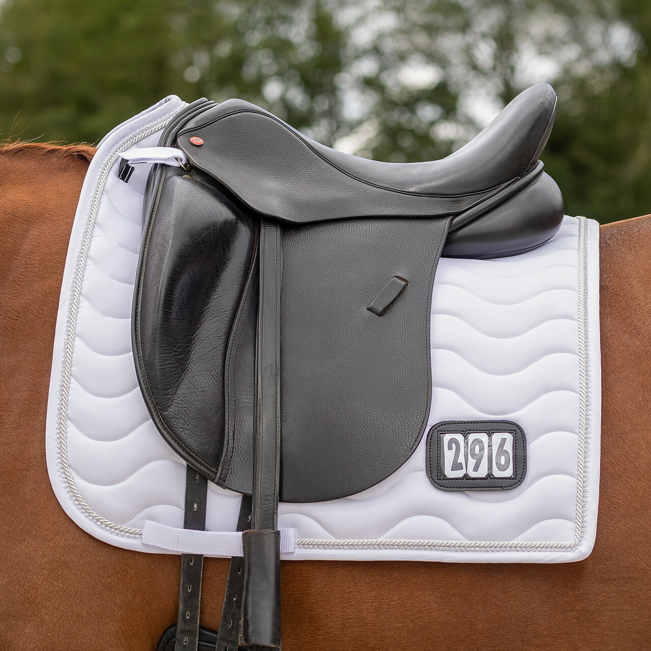 Saddle pad Number