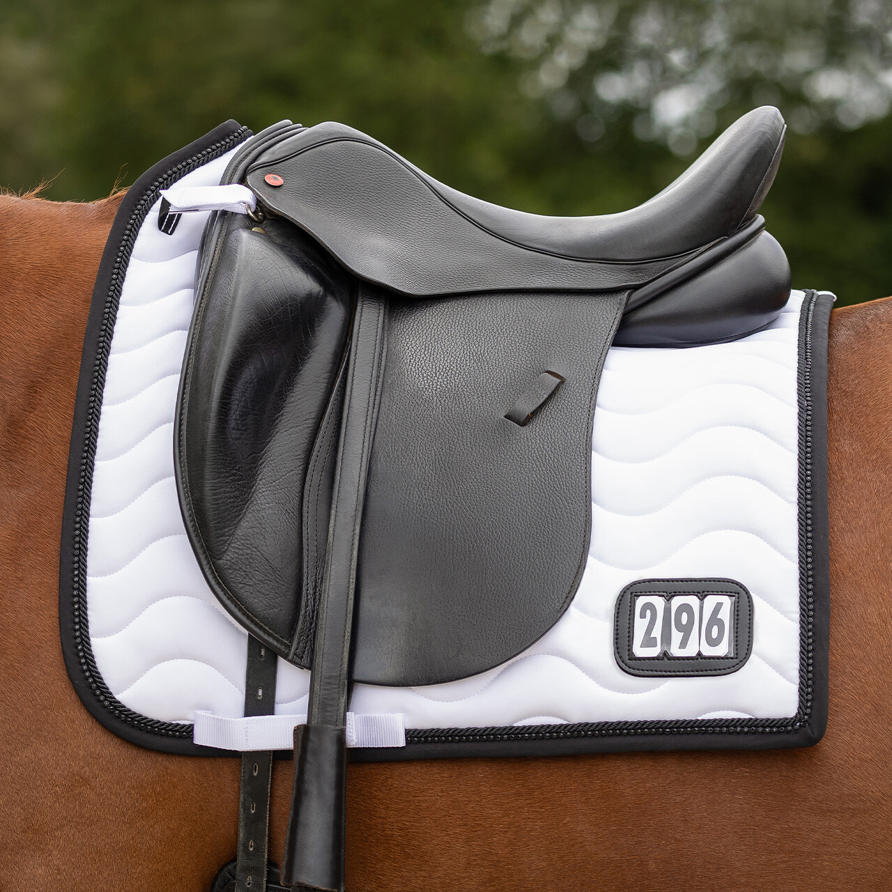 Saddle pad Number