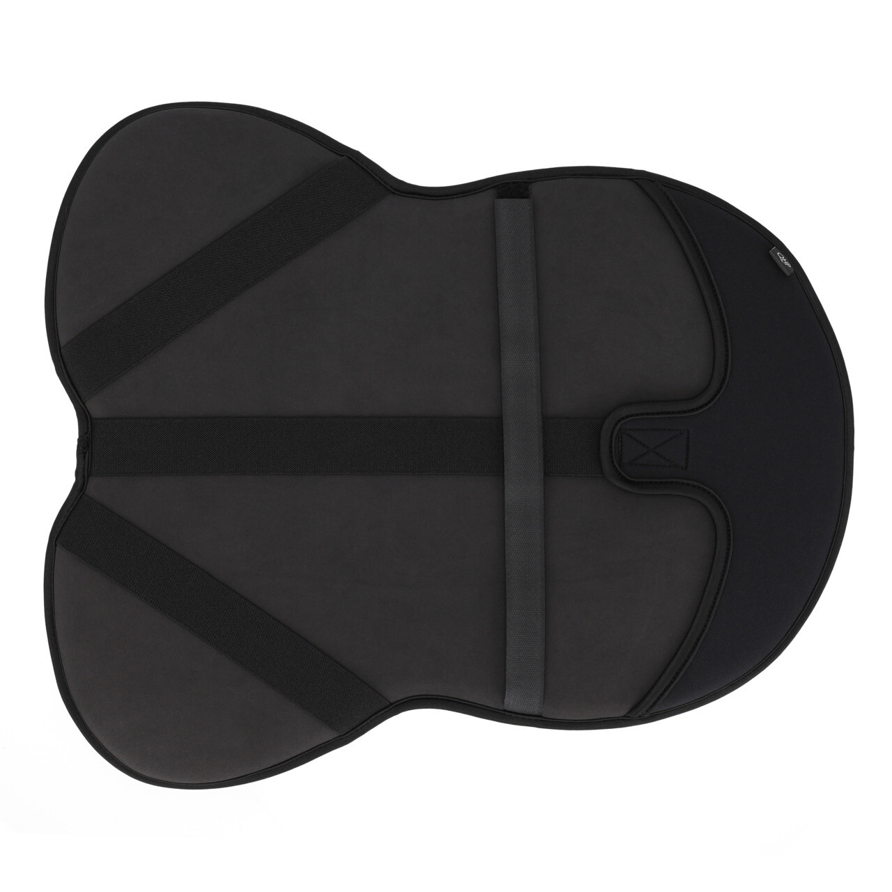 Saddle seat cover memory foam