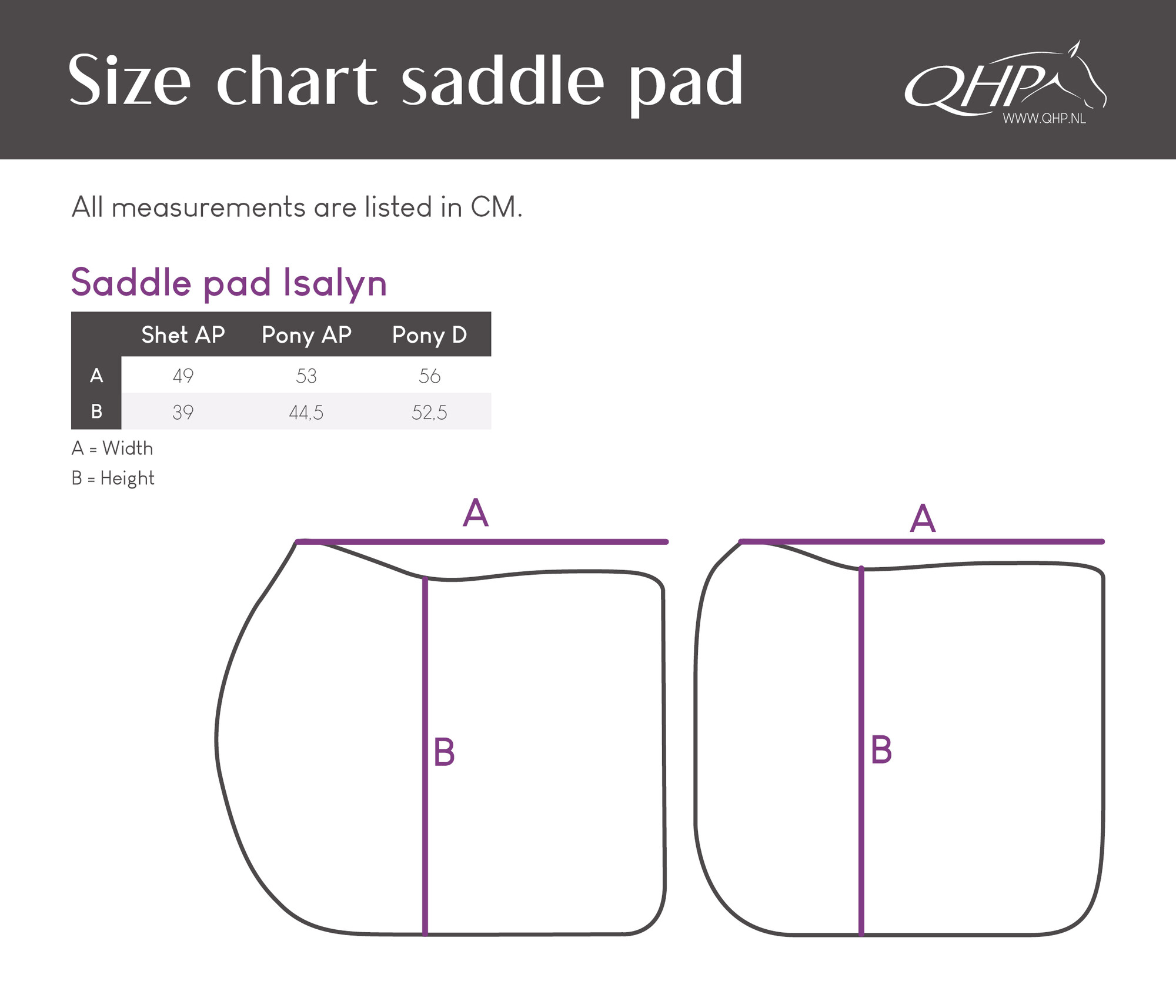 Saddle pad Isalyn