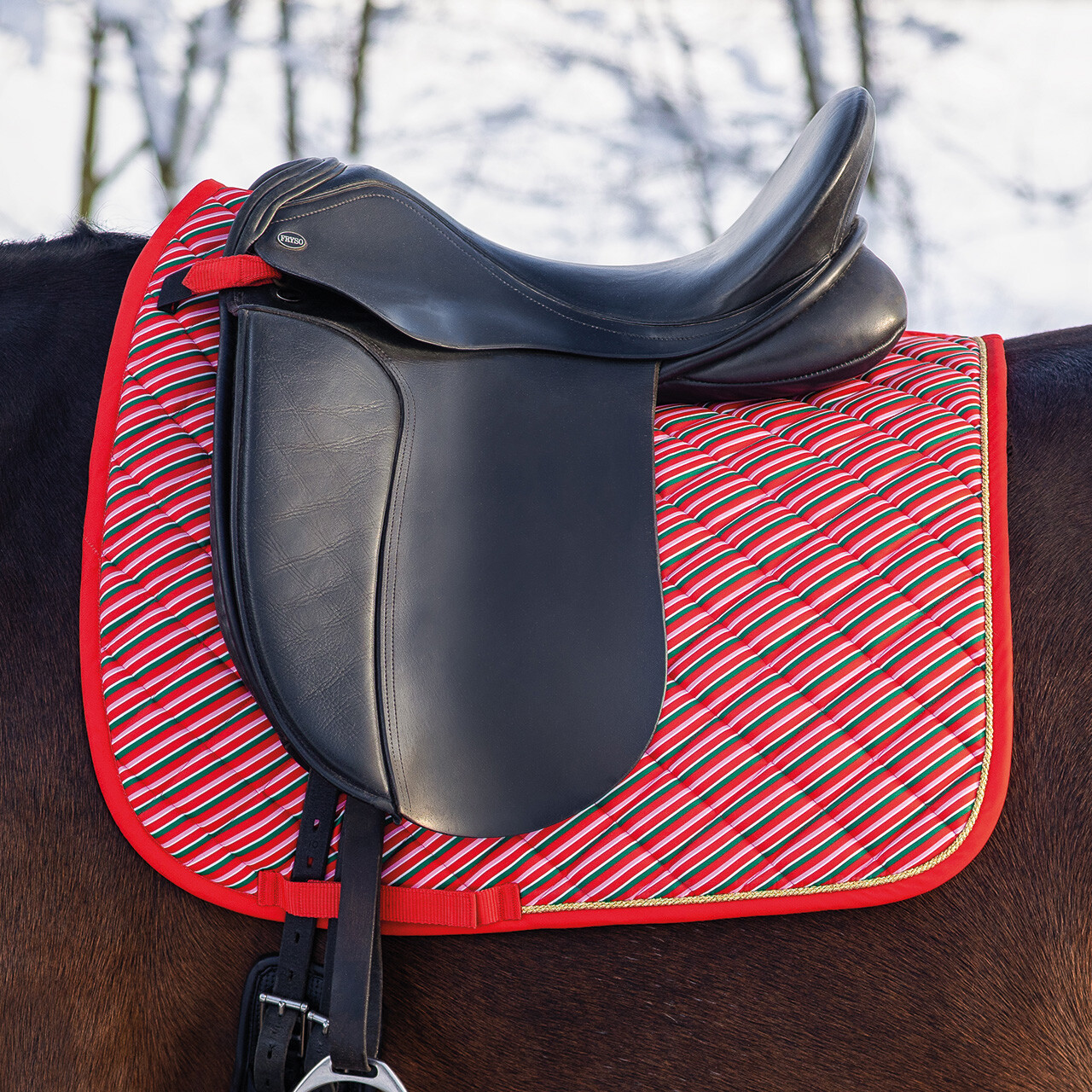 Saddle pad Christmas