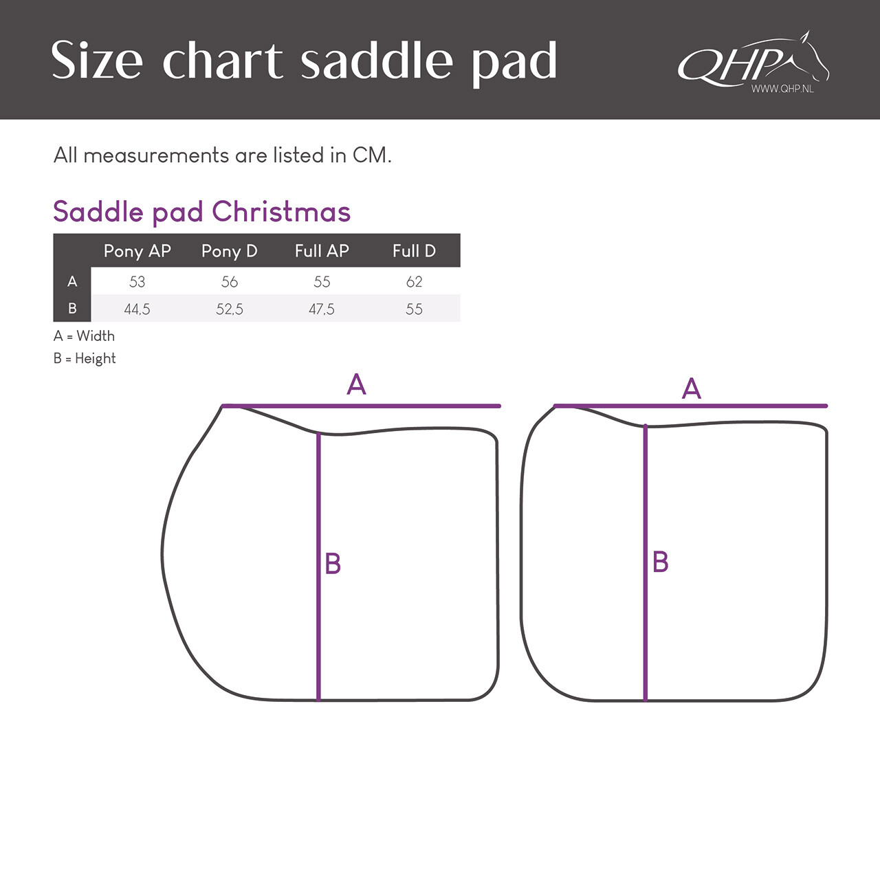 Saddle pad Christmas