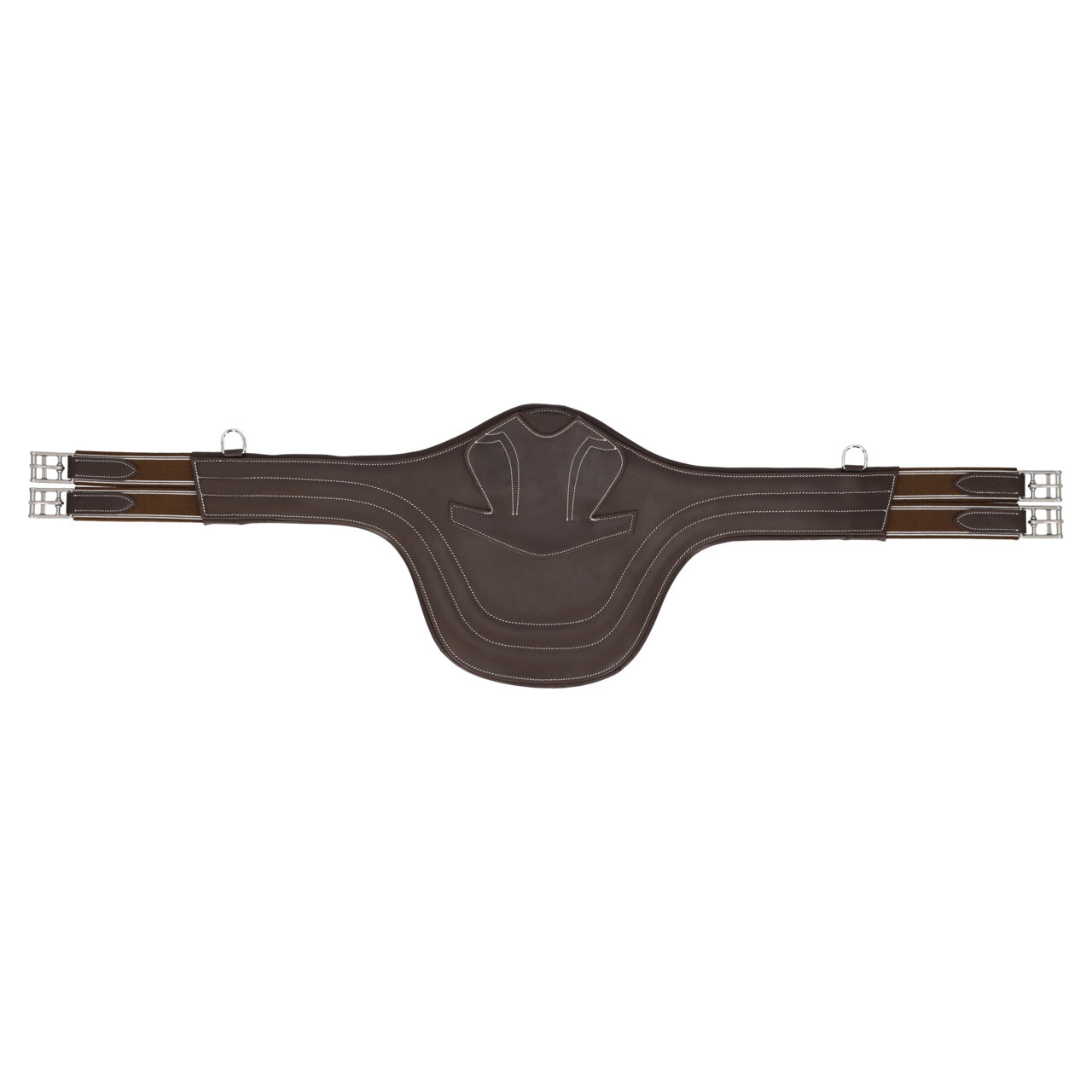 Belly guard girth with magnet system