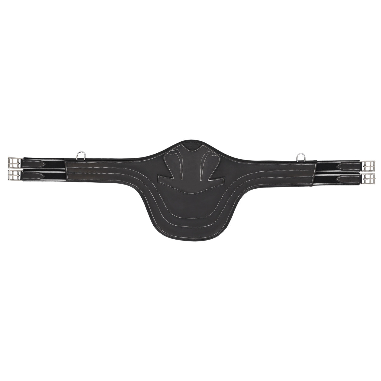 Belly guard girth with magnet system