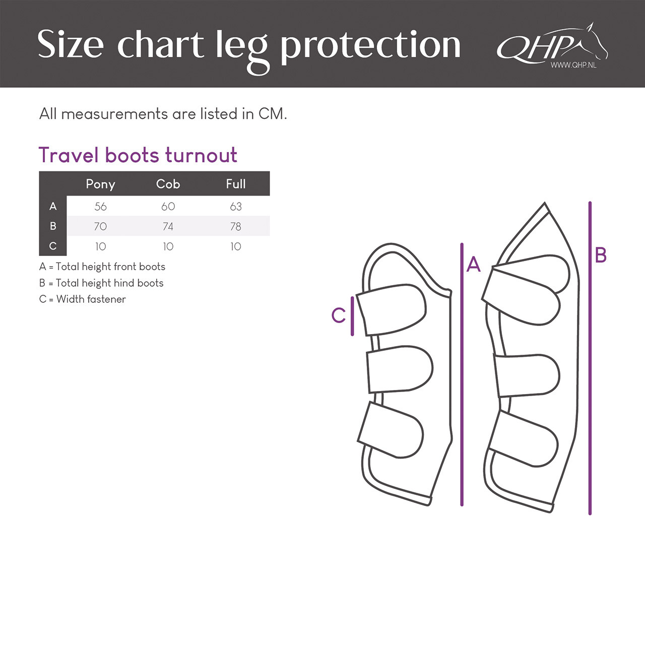 Travel boots turnout