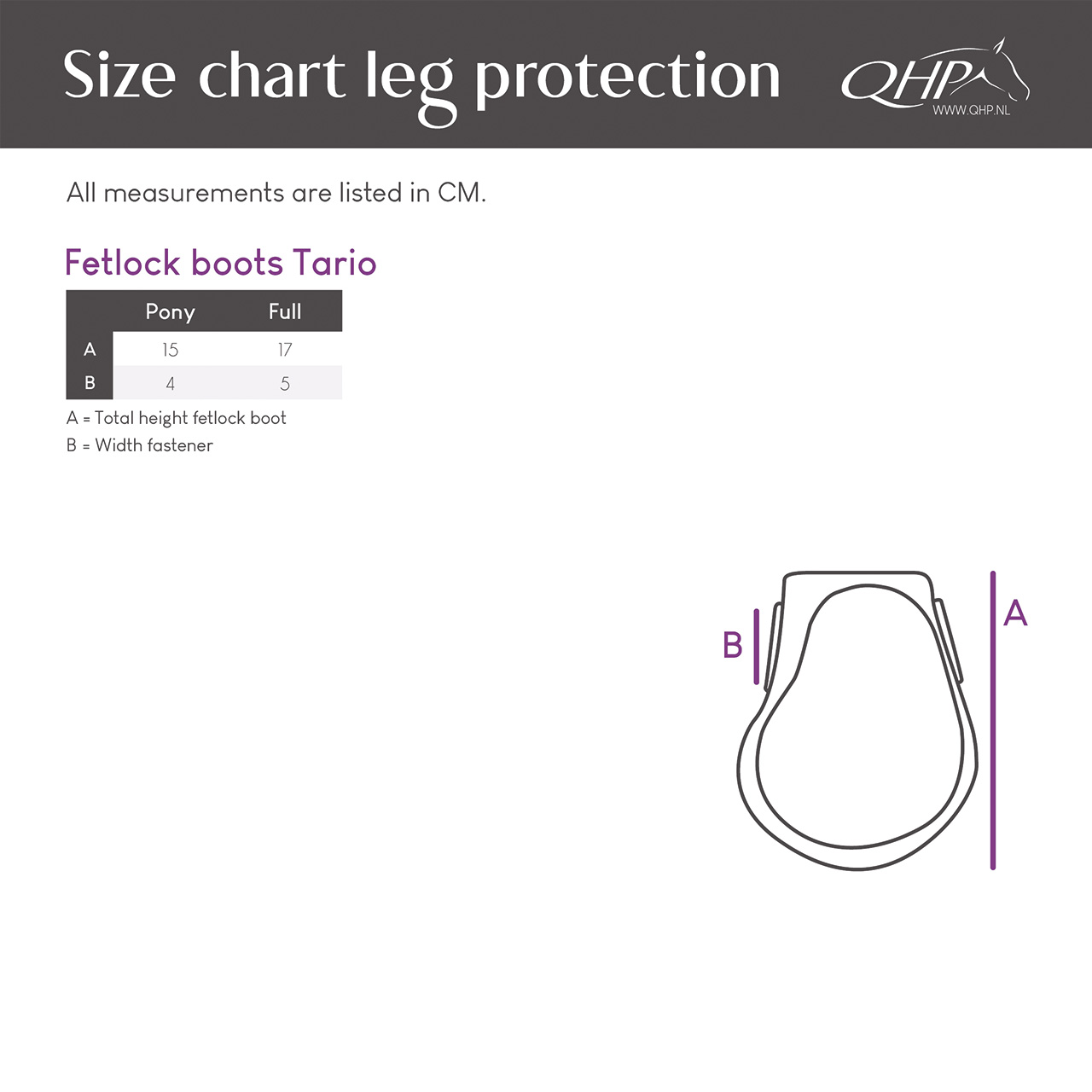 Fetlock boots Tario