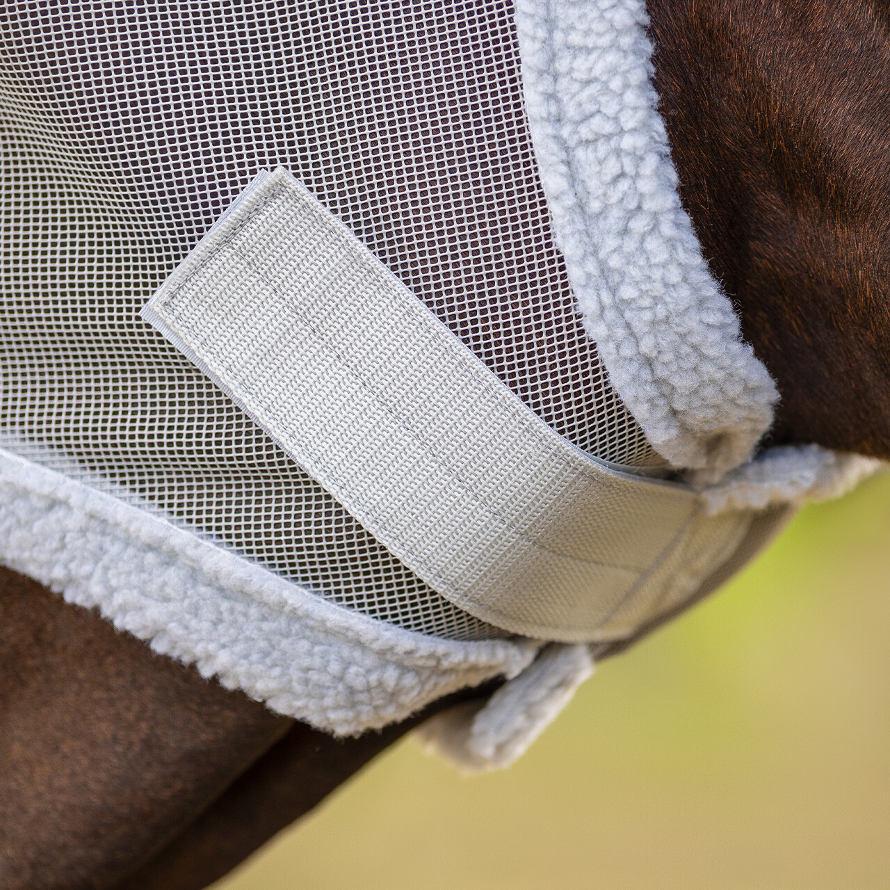 Fly mask with ear protection
