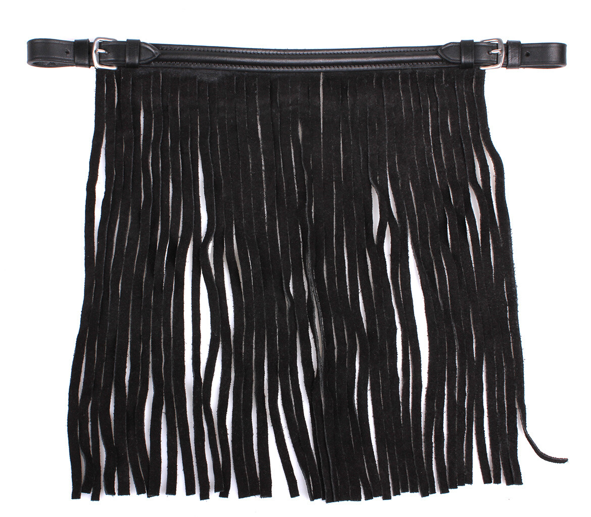 Fly fringe leather