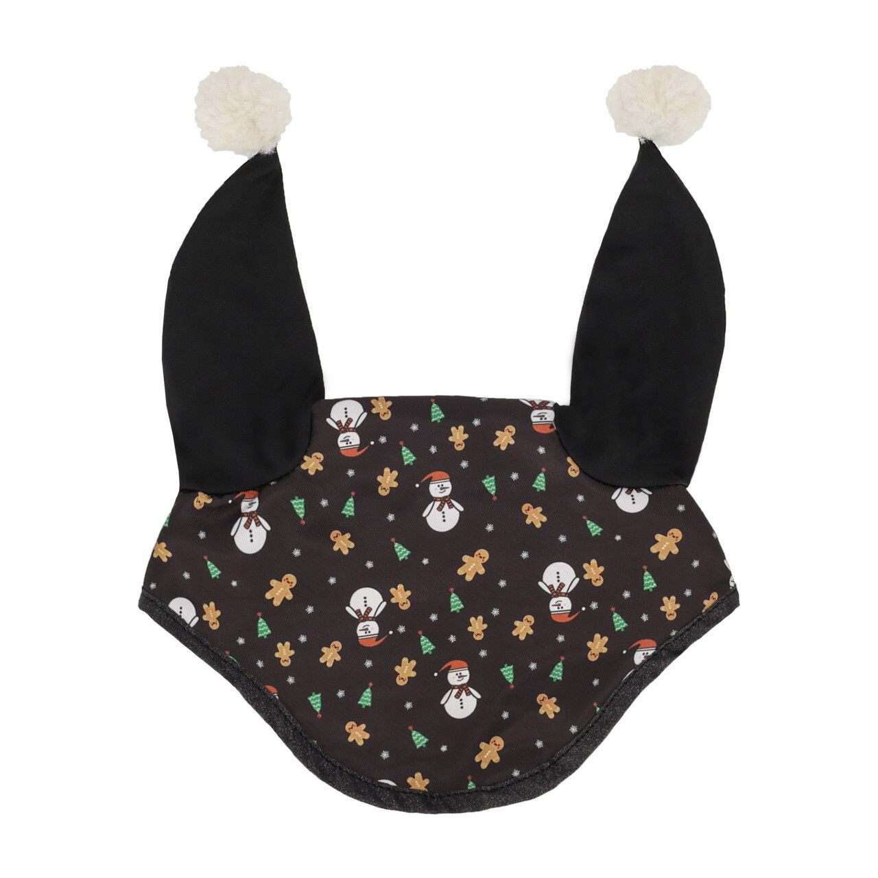 Ear net Christmas print