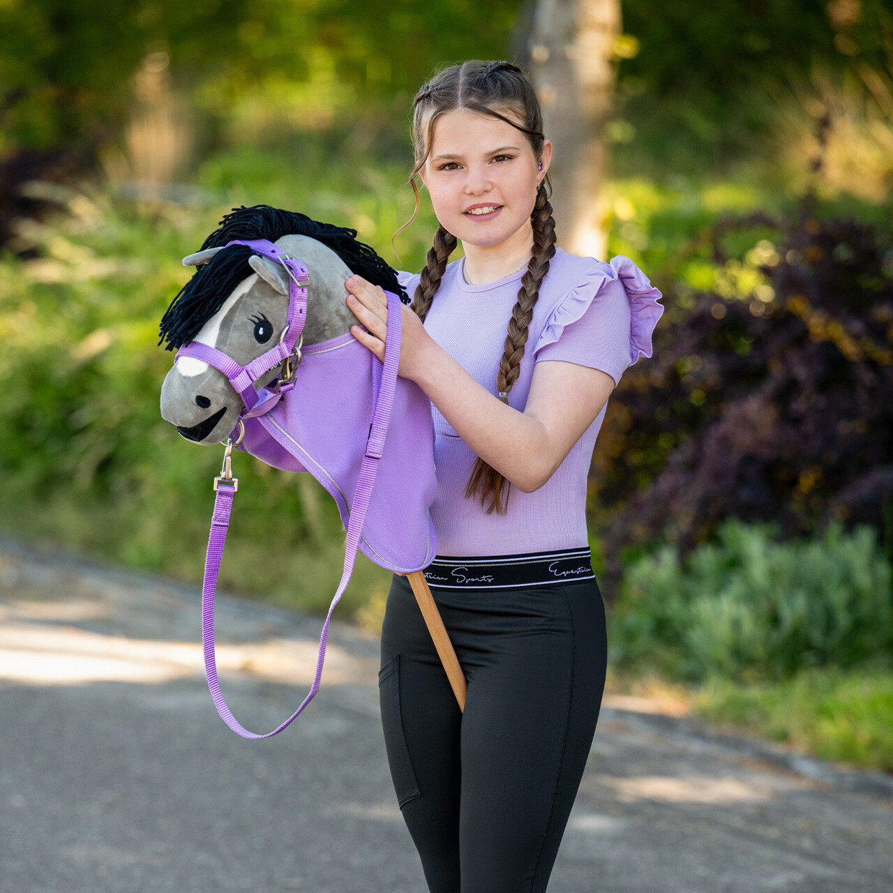 Fleece rug Hobby horse