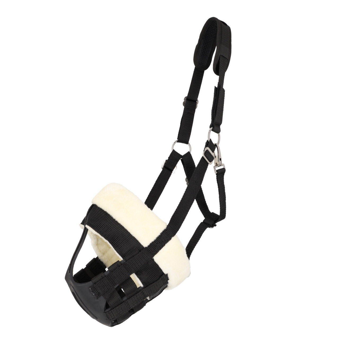 Grazemuzzle fur with nostrils