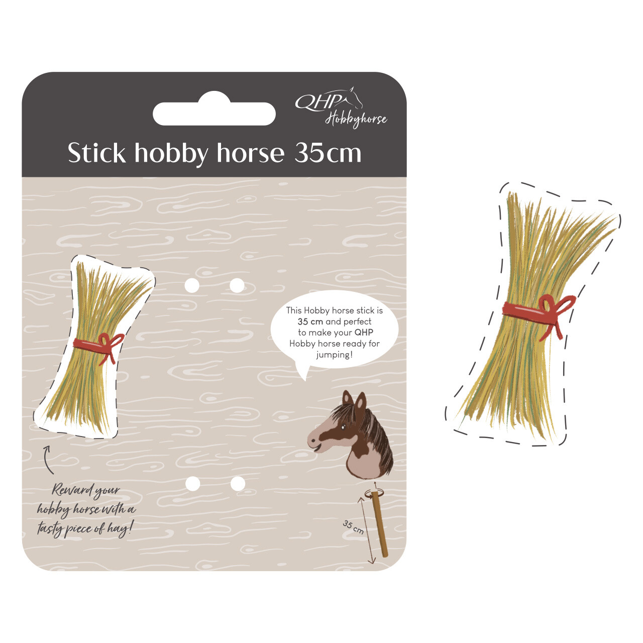 Stick Hobby horse 35cm