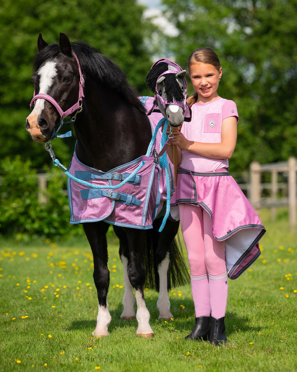 Exercise rug Hobby horse collection