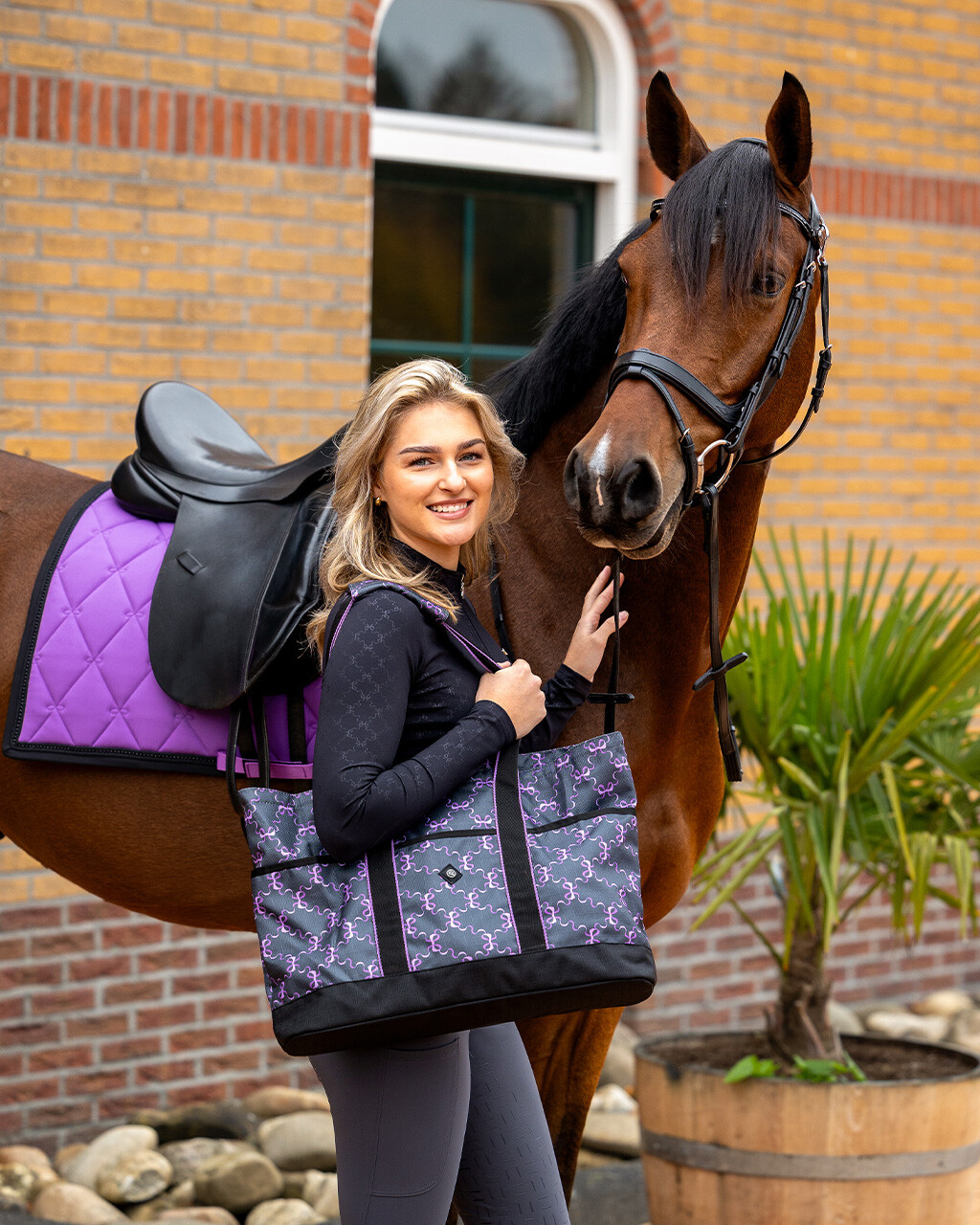 Grooming tote bag collection