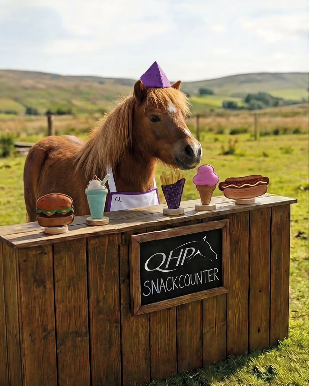 Horse toy Snackcounter