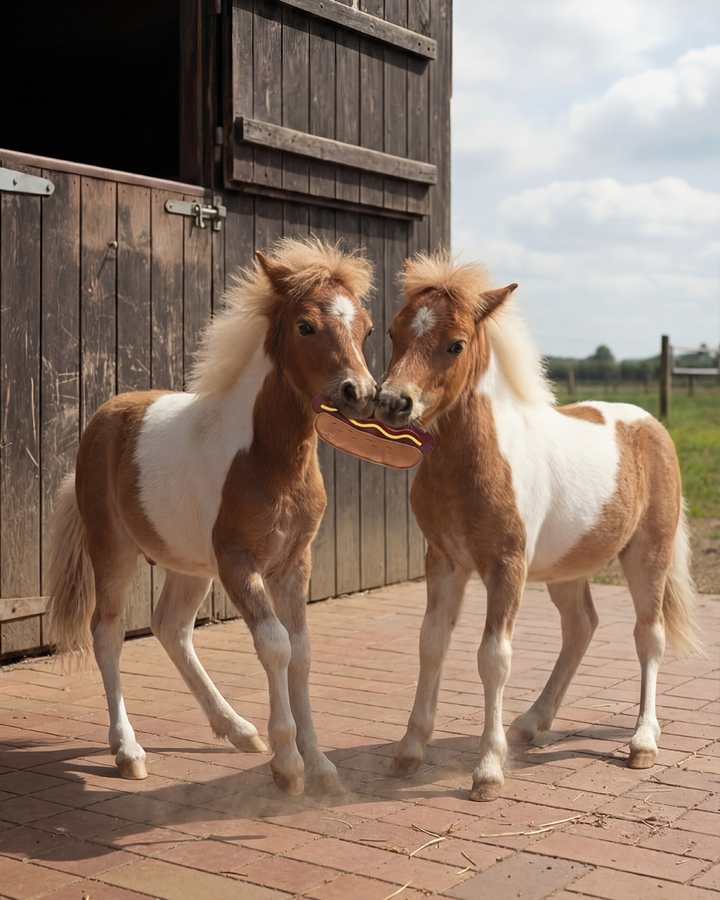 Horse toy Snackcounter