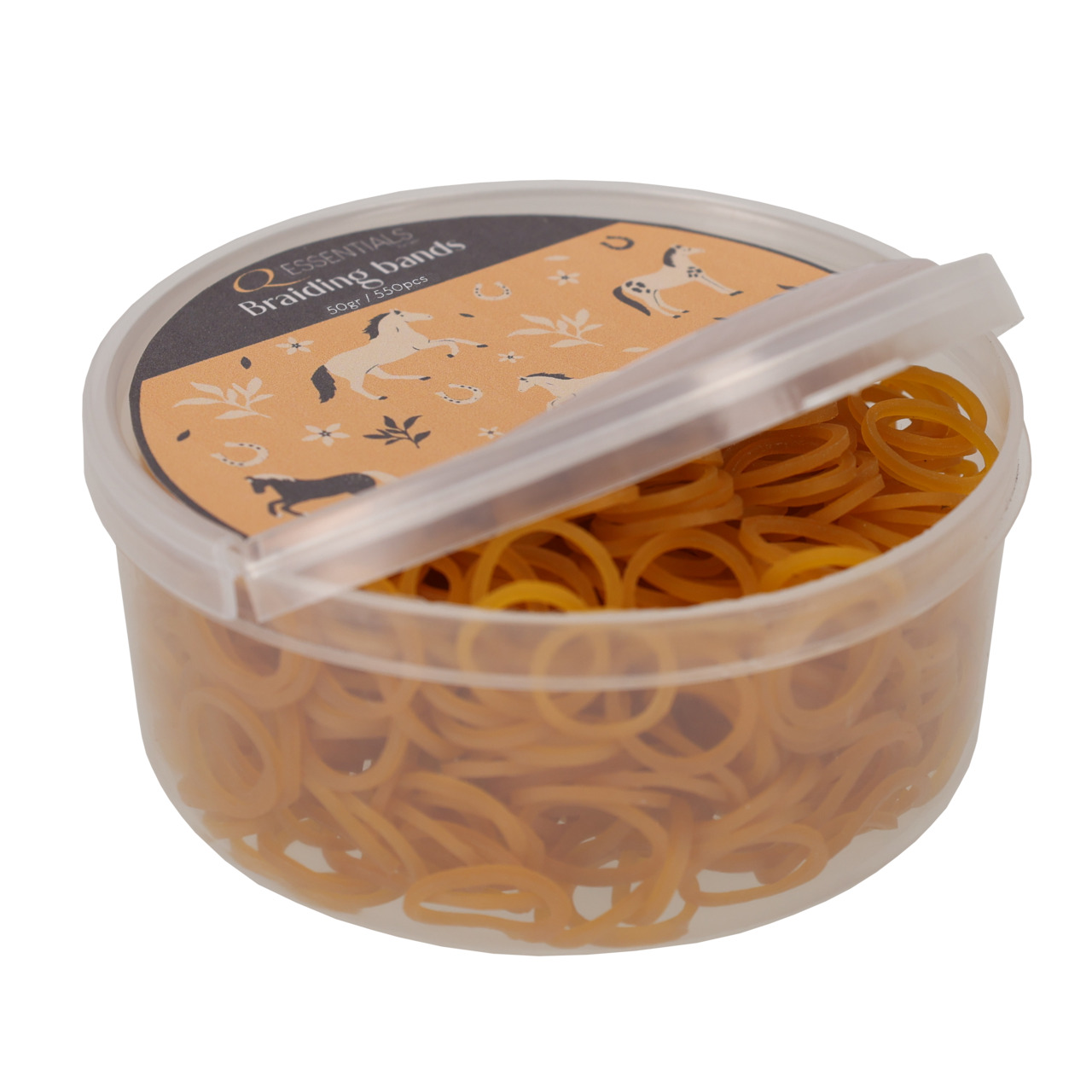 Rubber braiding bands box
