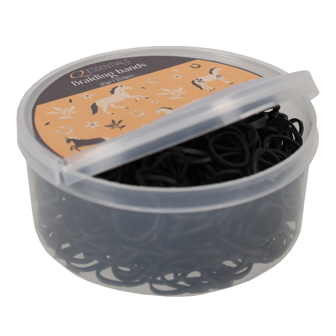 Rubber braiding bands box