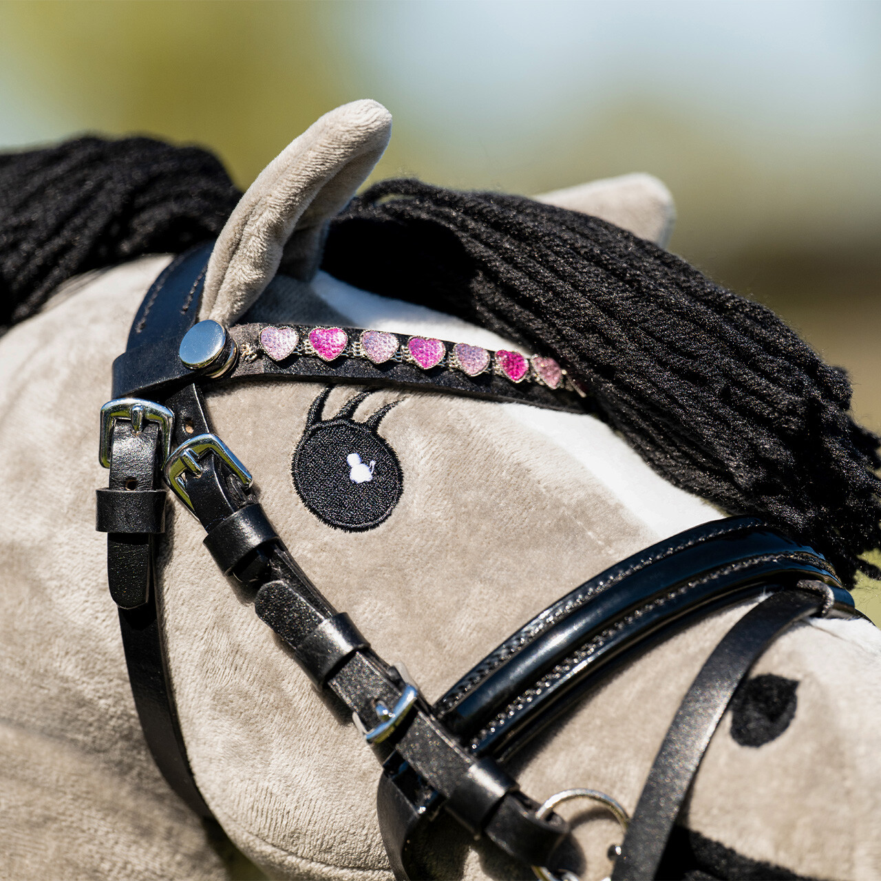 Browband Love Hobby horse