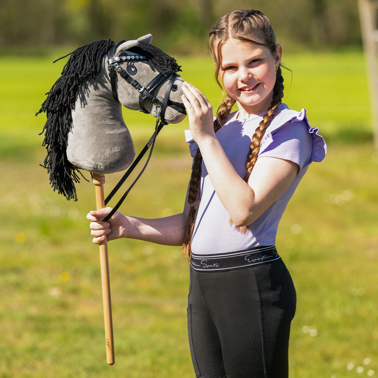 Browband Love Hobby horse