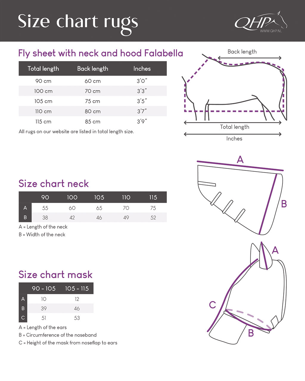 Falabella fly rug