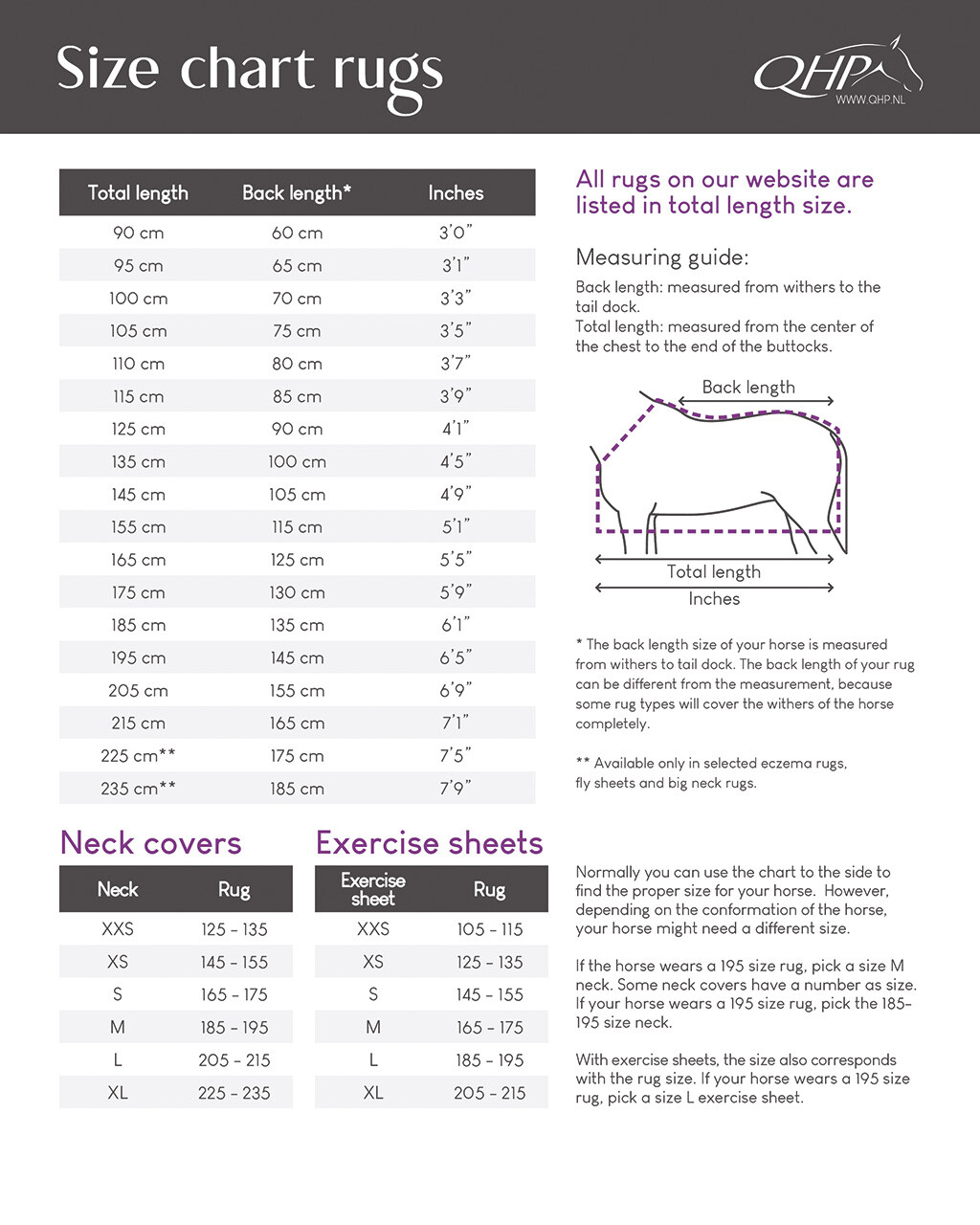 Turnout rug Big neck 300gr