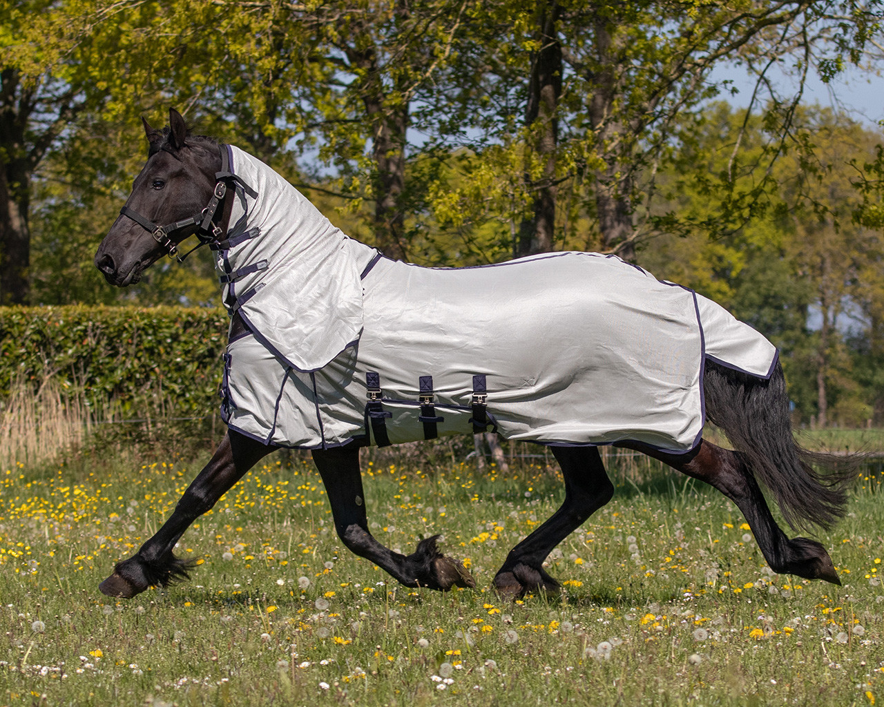 Fly sheet with neck and hood Big neck