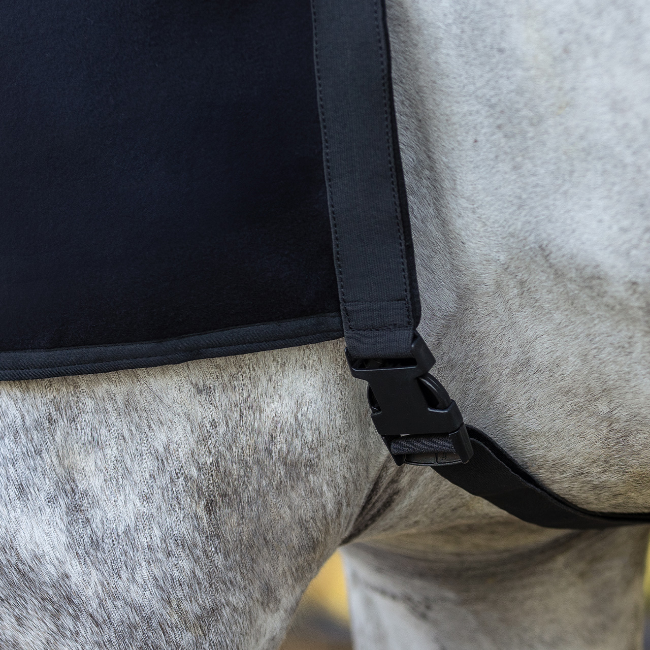 Loose fleece neck part