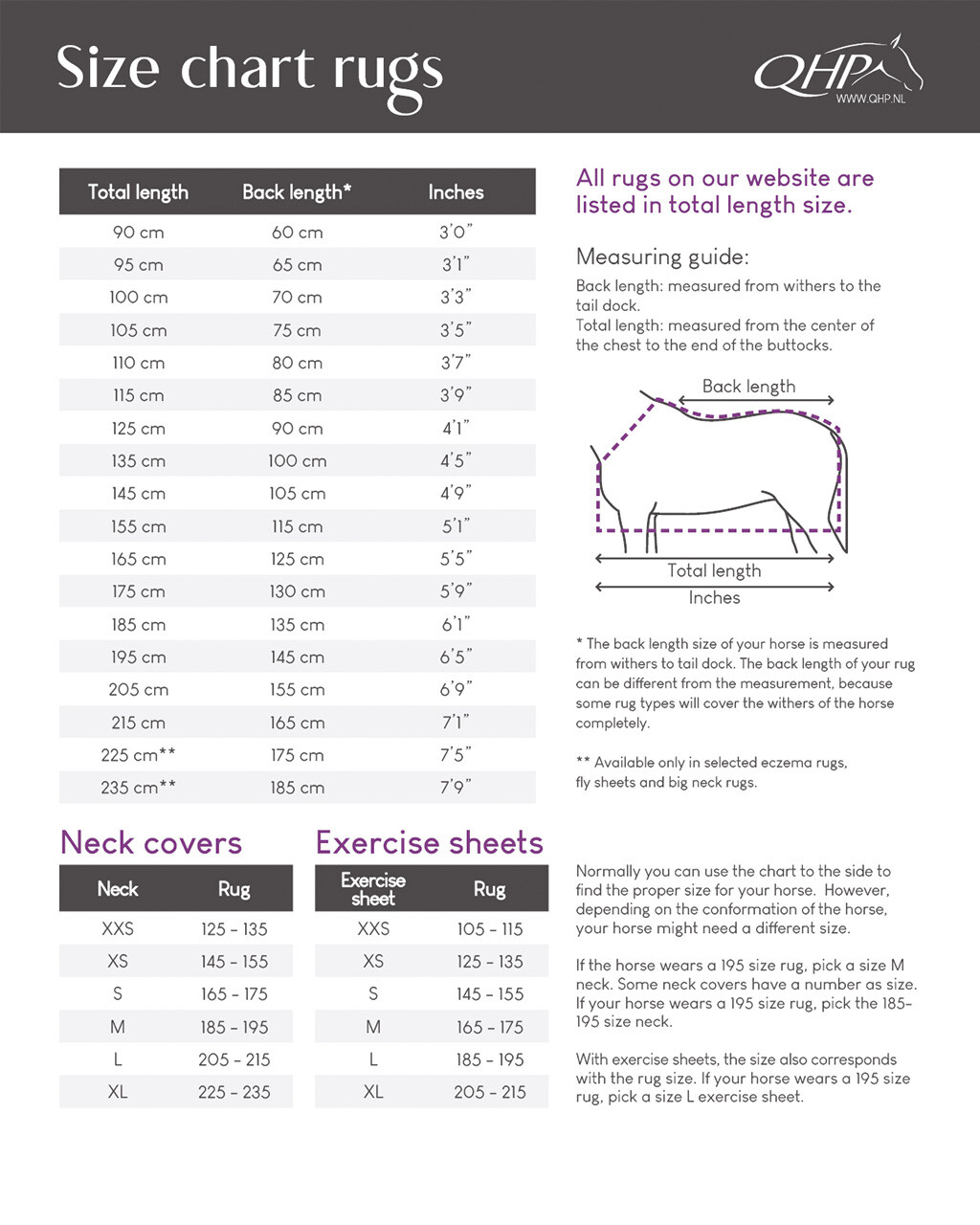 Turnout rug Big neck 150gr