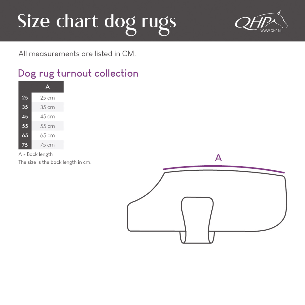 Dog rug 1200D turnout collection