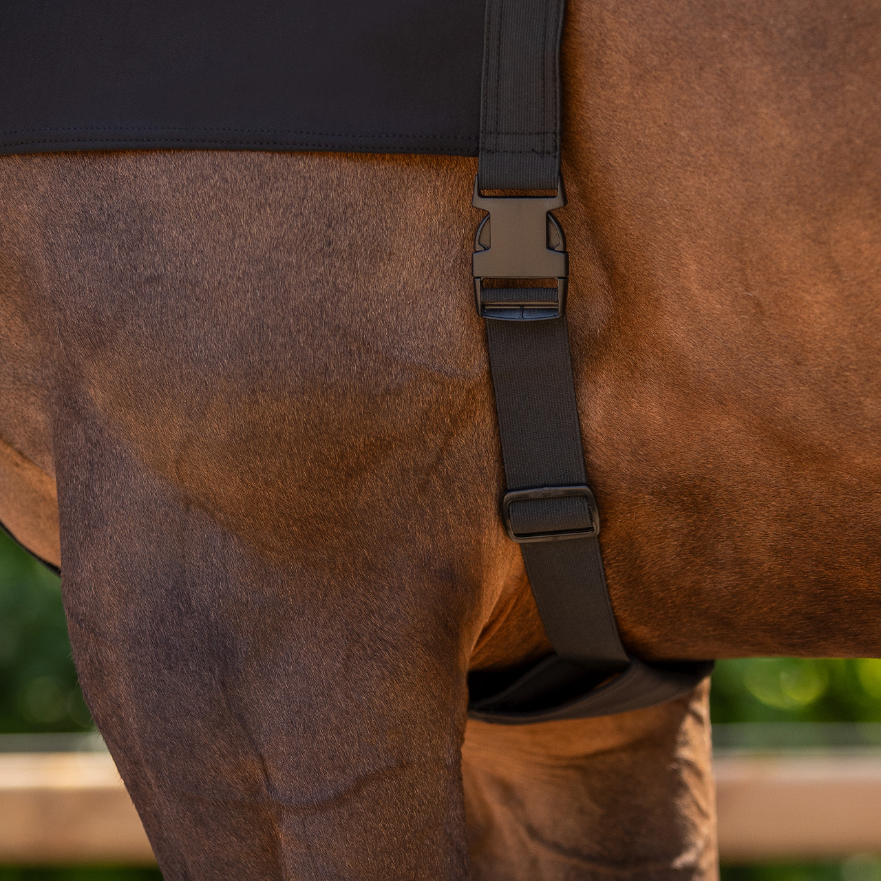 Elastic neckprotector with zipper