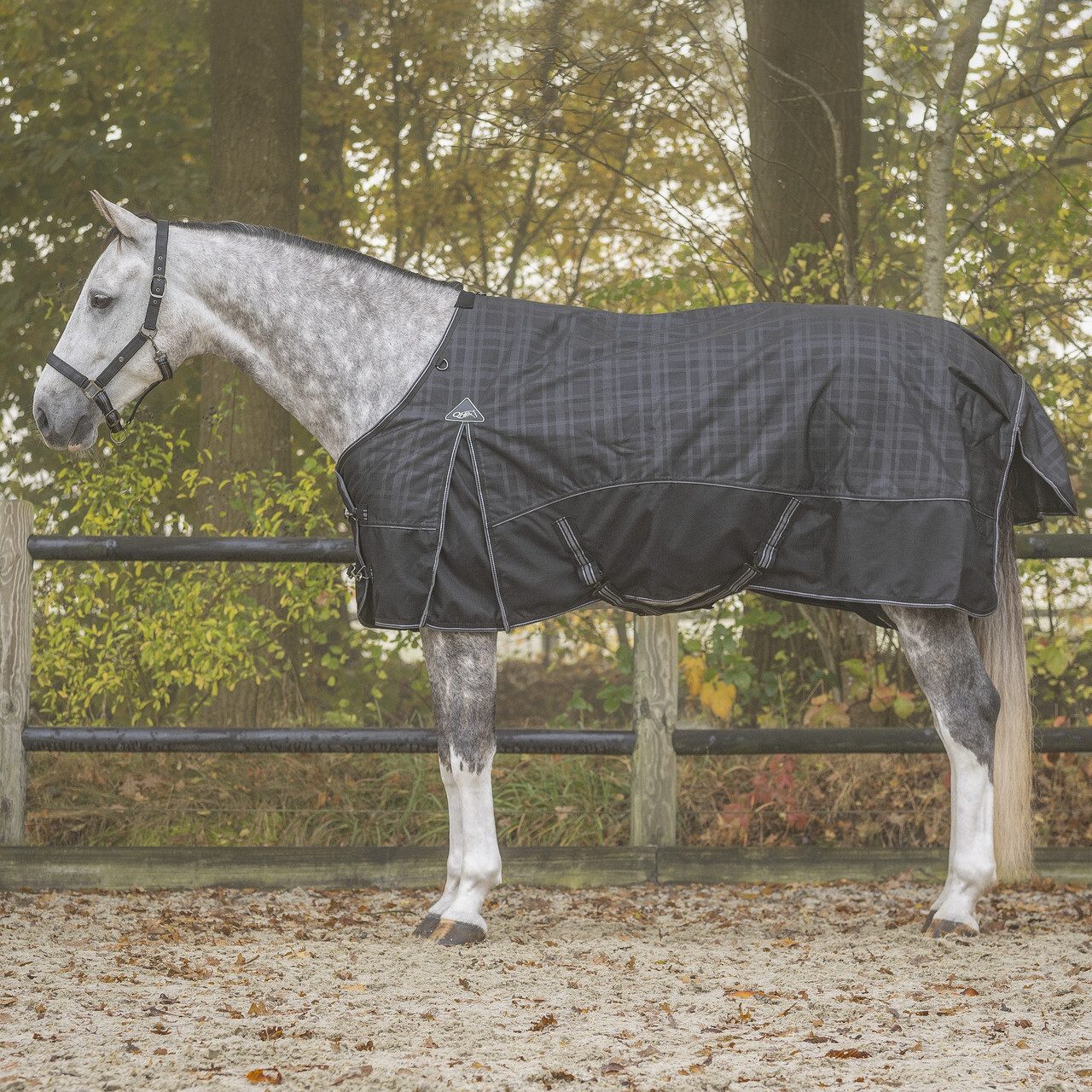 Zimní nepromokavá deka QHP 1200D - 300gr - Šedá