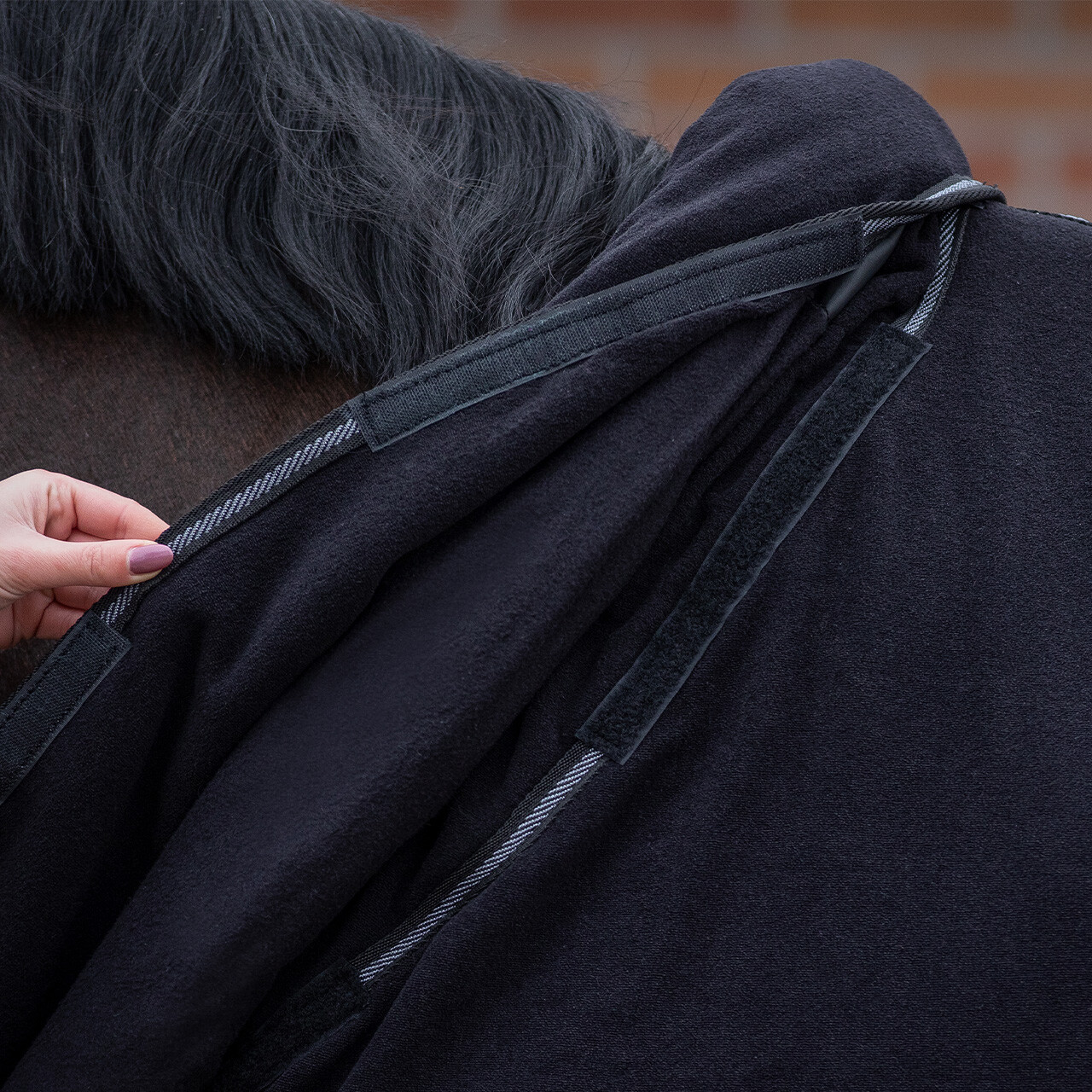 Fleece rug Terry-dry