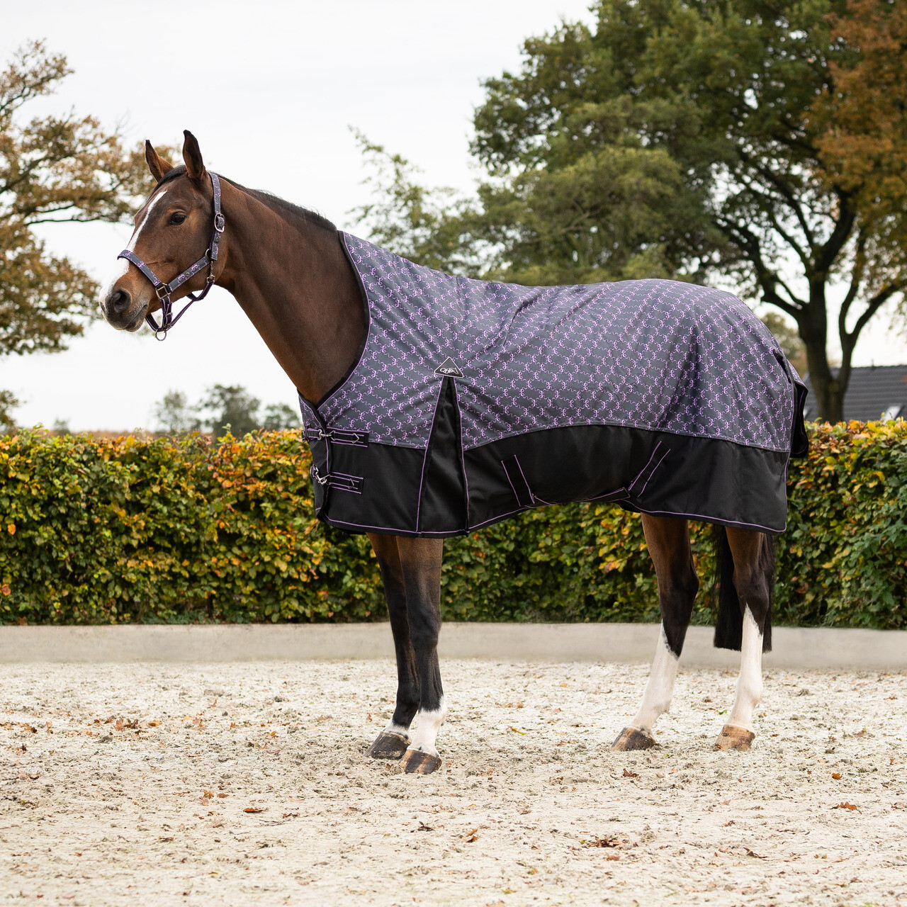 Turnout rug 1200D collection half neck 150gr