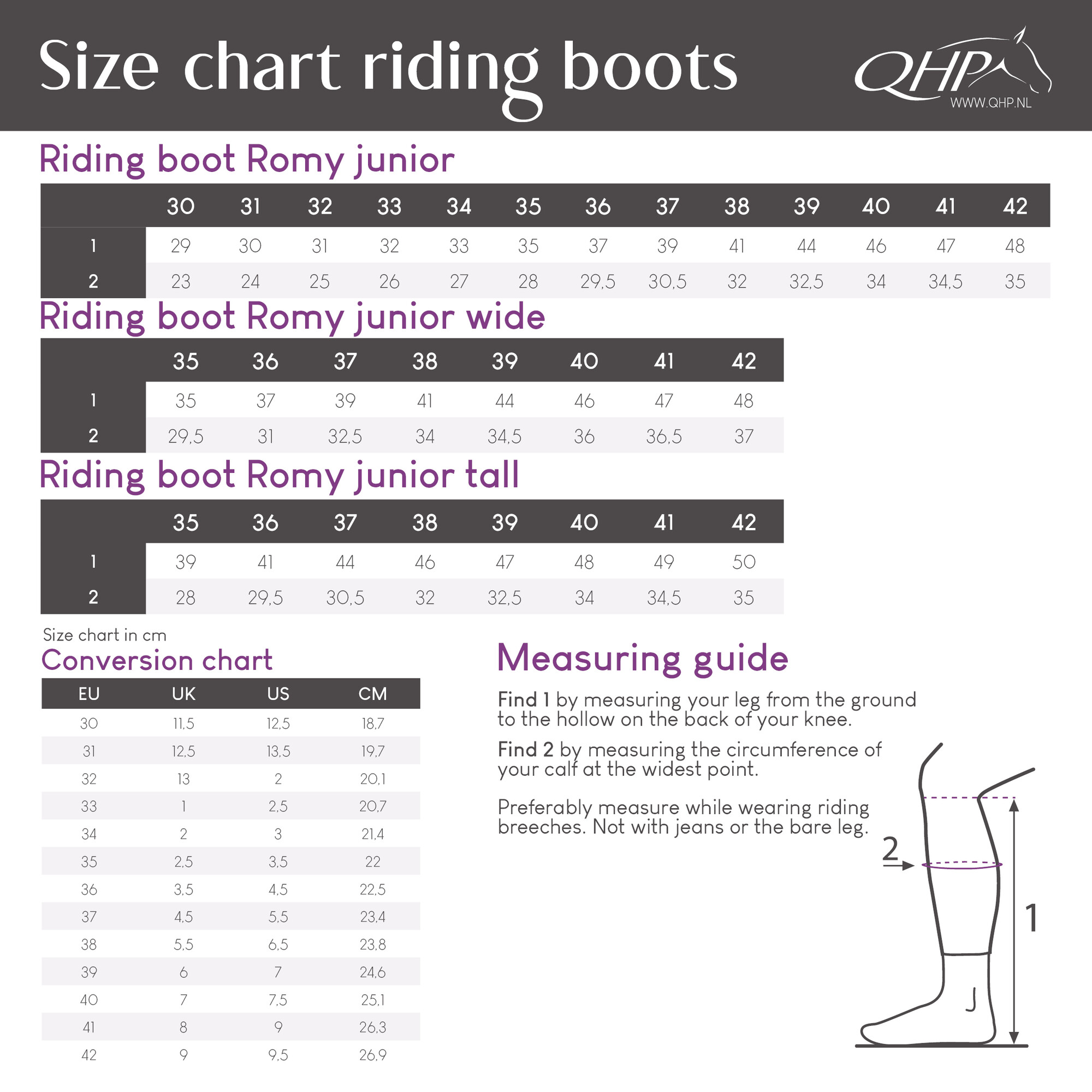 Riding boot Romy Junior