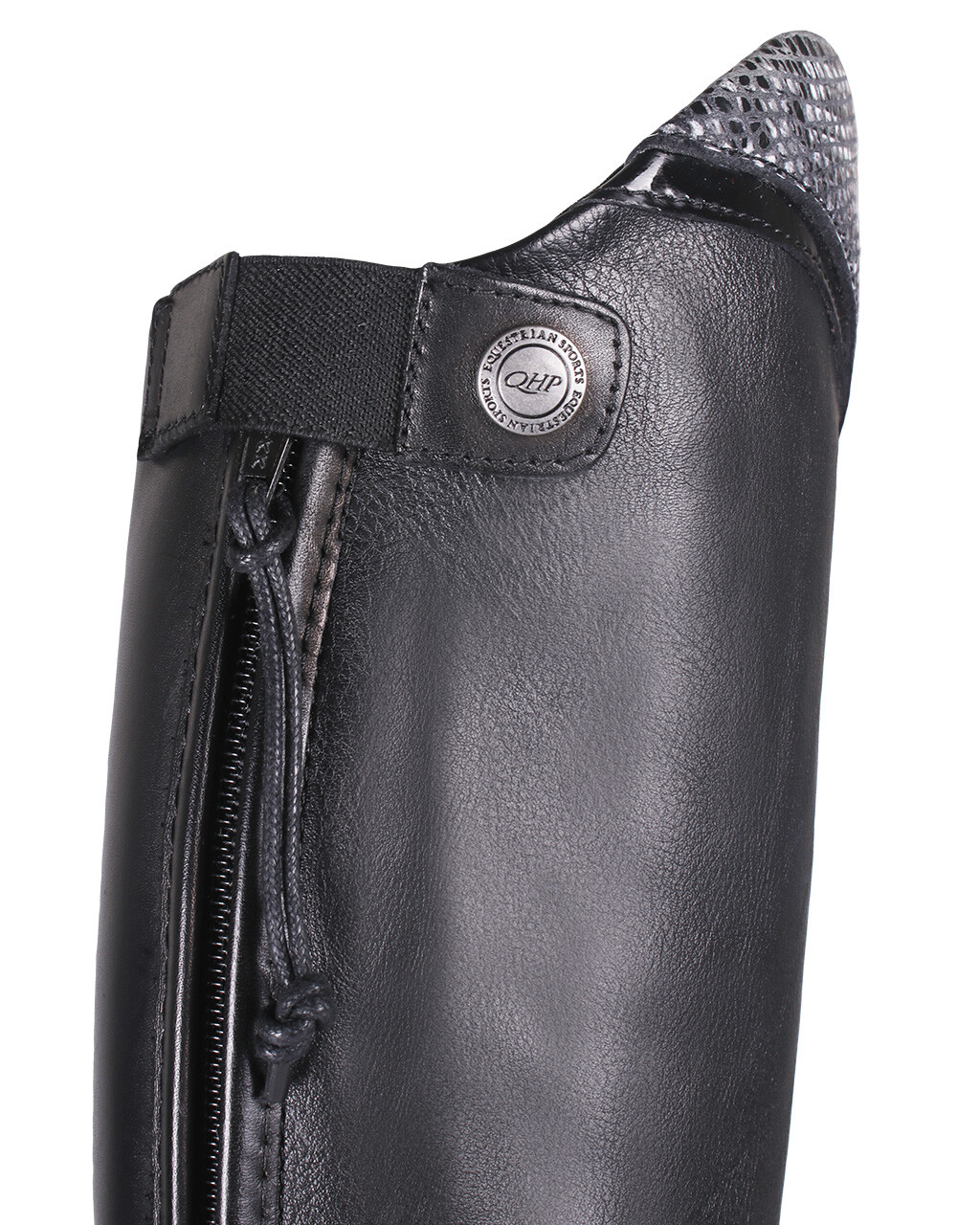 qhp birgit snake ladies long riding boots