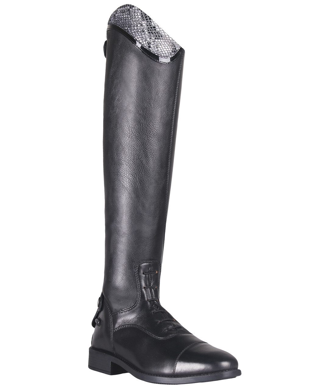 qhp birgit snake ladies long riding boots