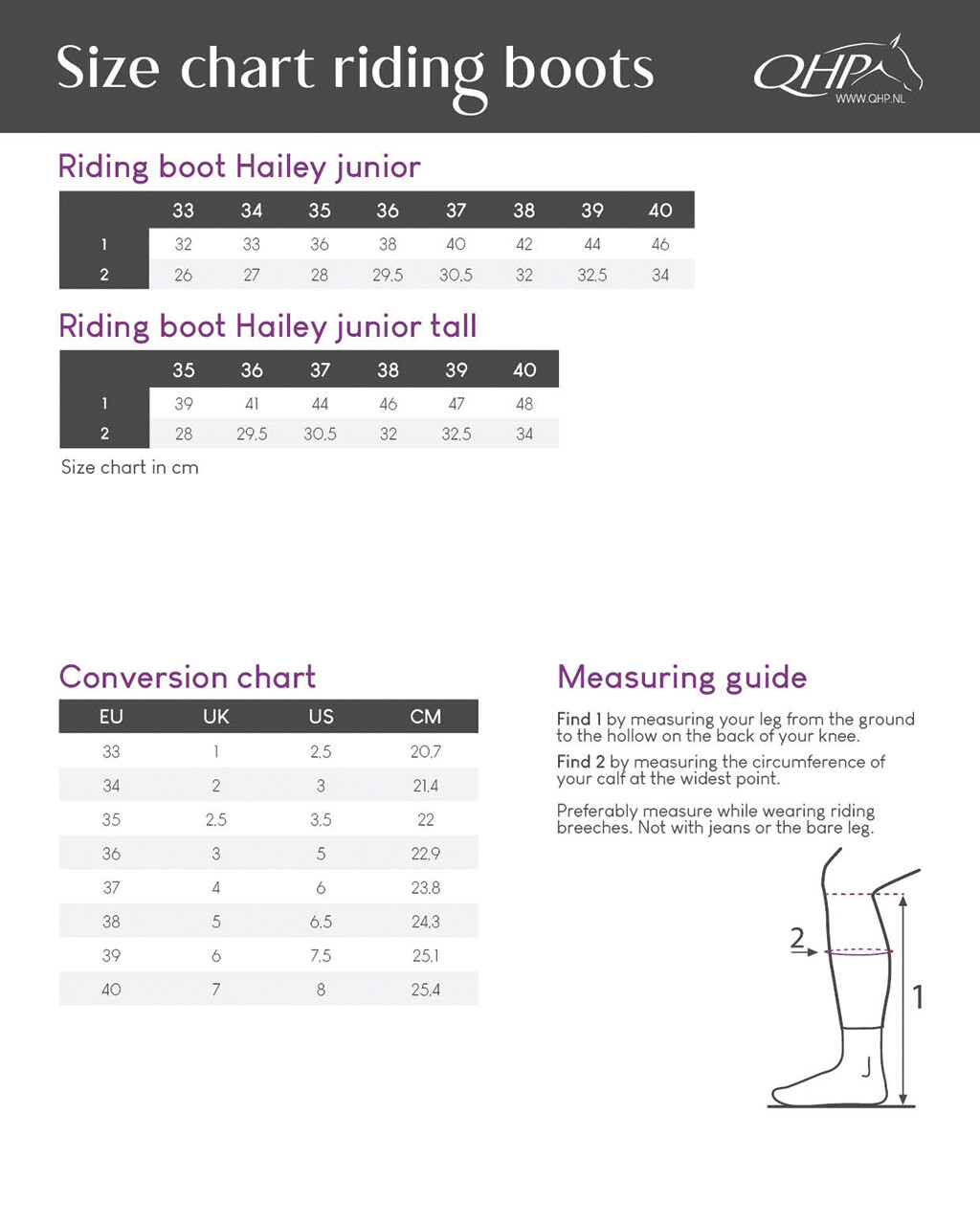 Riding boot Hailey Junior