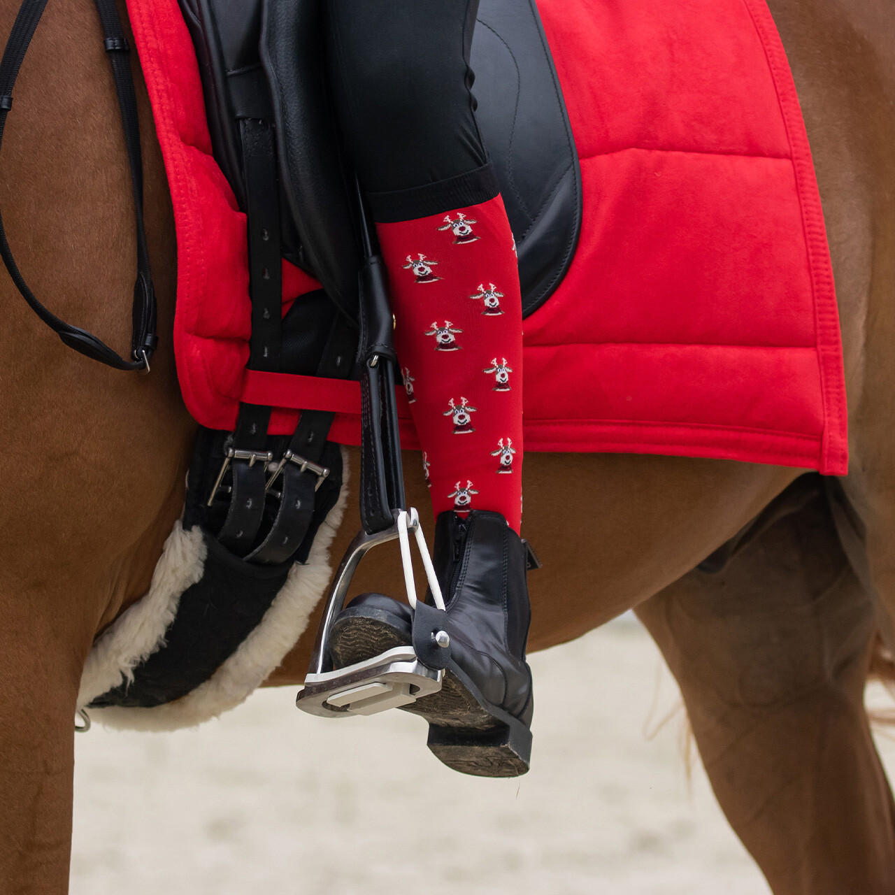 Knee stockings Christmas (2-pack)